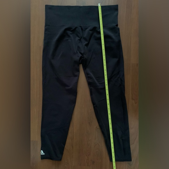 ADIDAS Women’s Primeknit Leggings Black Size XLarge - Picture 4 of 5